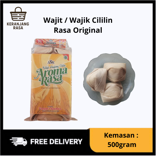 

Aroma Rasa - Wajit / Wajik Cililin Khas Bandung Isi 500gram Rasa Original Ketan Asli Daun Jagung