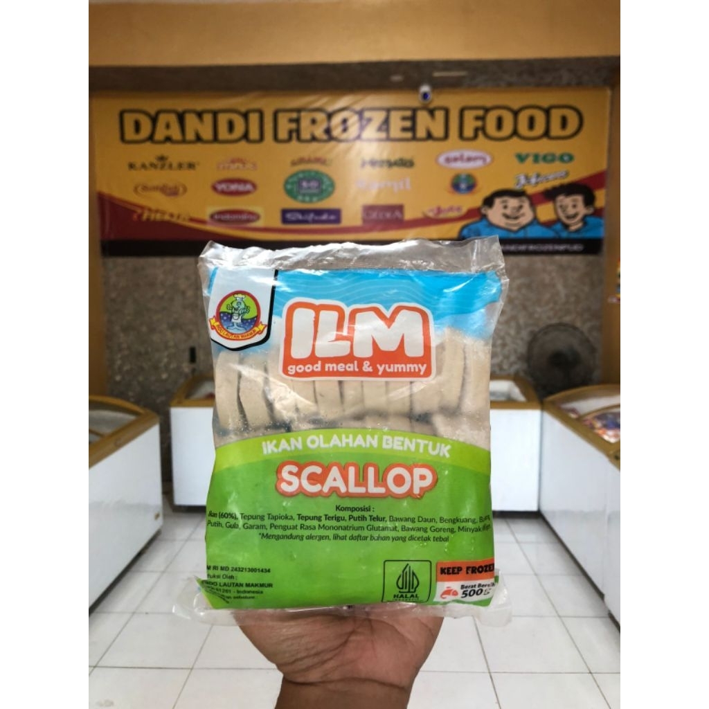

ILM reguler scallop 500gr
