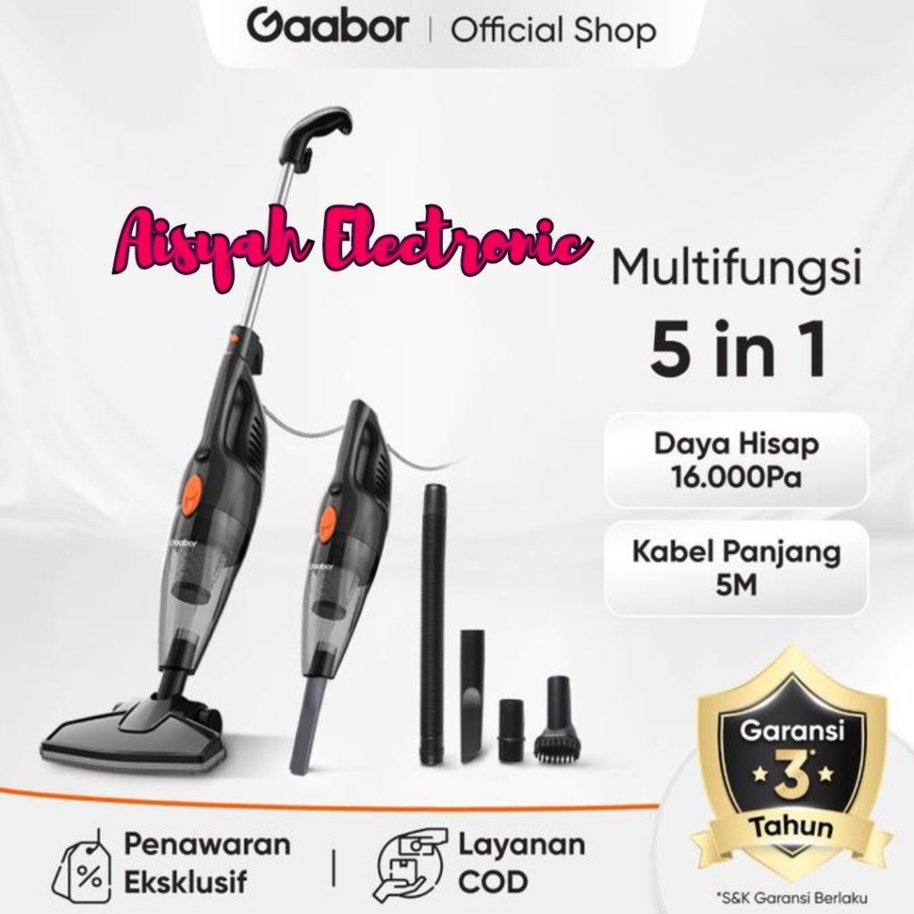 PROMO VACUM CLEANER GABOR GVCW-M15A GARANSI RESMI