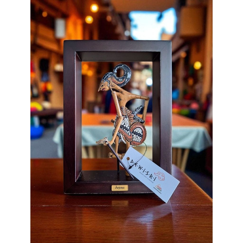 Wayang Lukis Batik Kayu Jati