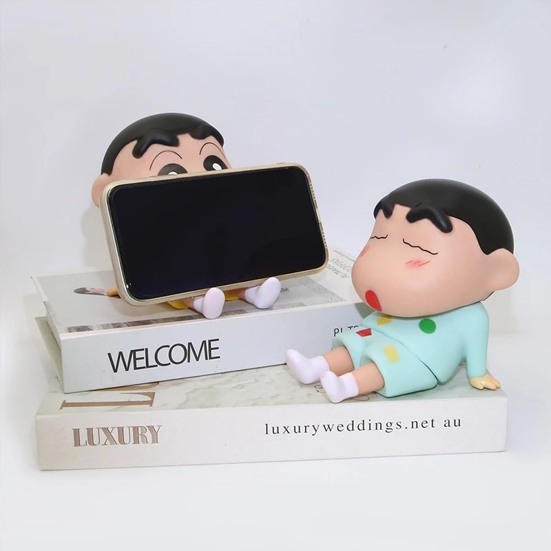 CRAYON SHINCHAN / HOLDER PHONE / SHIN-CHAN PHONE HOLDER / SANDARAN HP / PENYANGGA HP SINCHAN / HOLDE