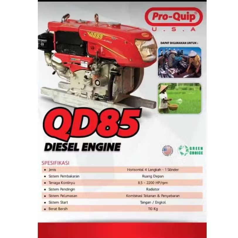 Diesel Engine QD85 Proquip