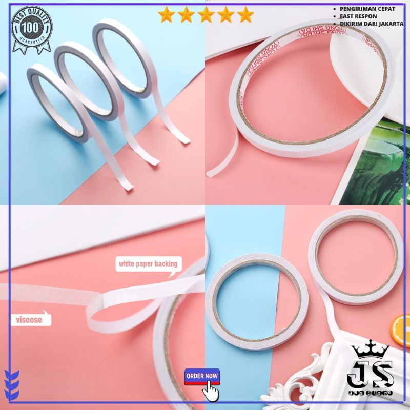 

JESSTORE Double Tape Serbaguna Double Sided Tape Perekat 2 Sisi
