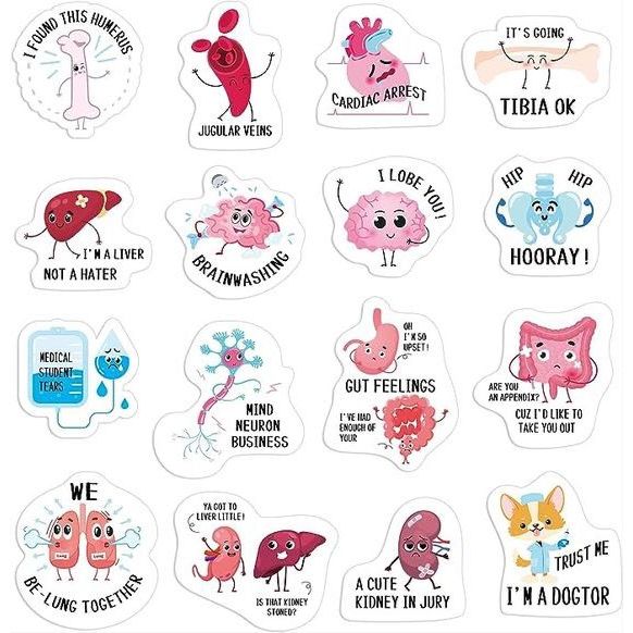 

Stiker Printing Cute Organs Character bisa custom warna dan ukuran silakan chat admin