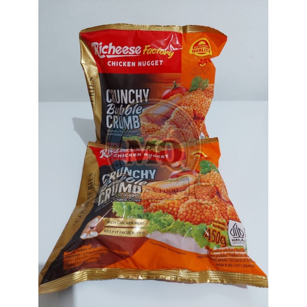 

Richeese nugget gold bubble crumb 450gr