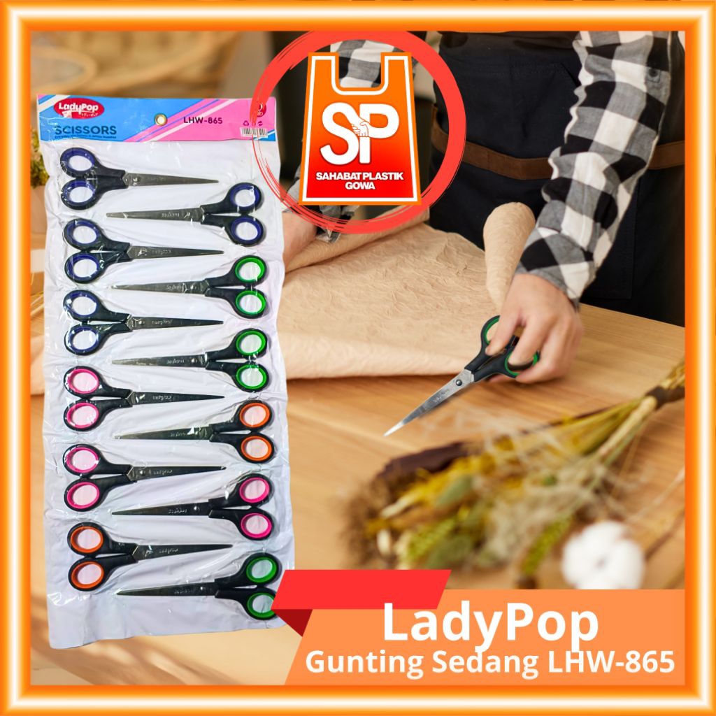 

gunting sedang lady pop