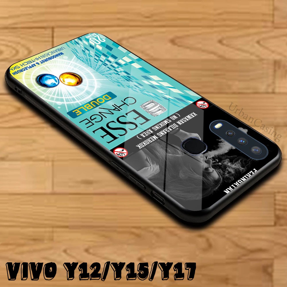 Casing HP Vivo Y12/Y15Y17 | Softcase for Vivo Y12 | Rokok M50 Case Terbaru Pelindung Hp Bisa COD