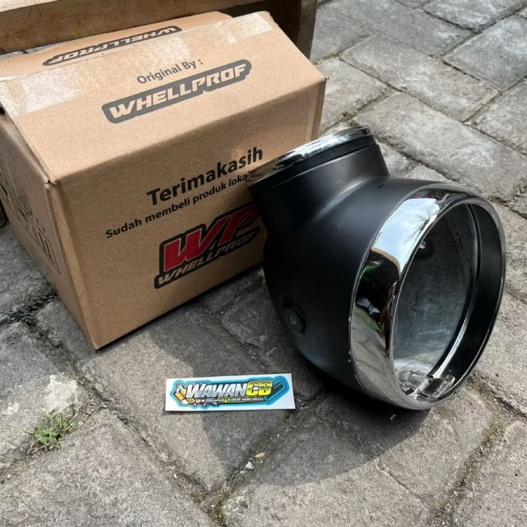 BATOK CD WP WHELPROF BAHAN BESI DETAIL MIRIP ORIGINAL