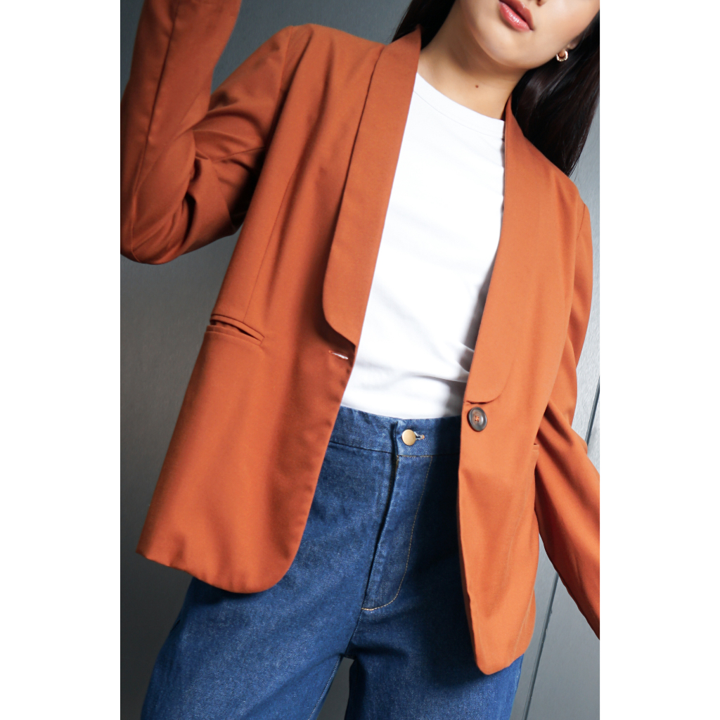 Kivee - Russet Blazer / Blazer Wanita