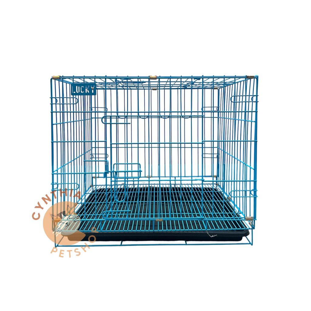 KANDANG Kucing/Anjing 60 cm – Besi Lipat, Tebal & Kuat