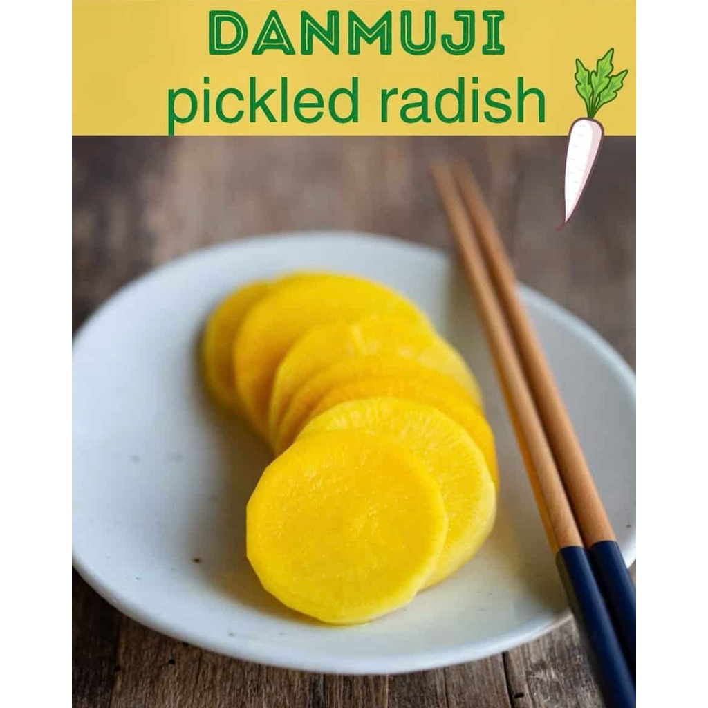

DANMUJI / ACAR LOBAK KUNING / KOREAN PICKLE RADISH