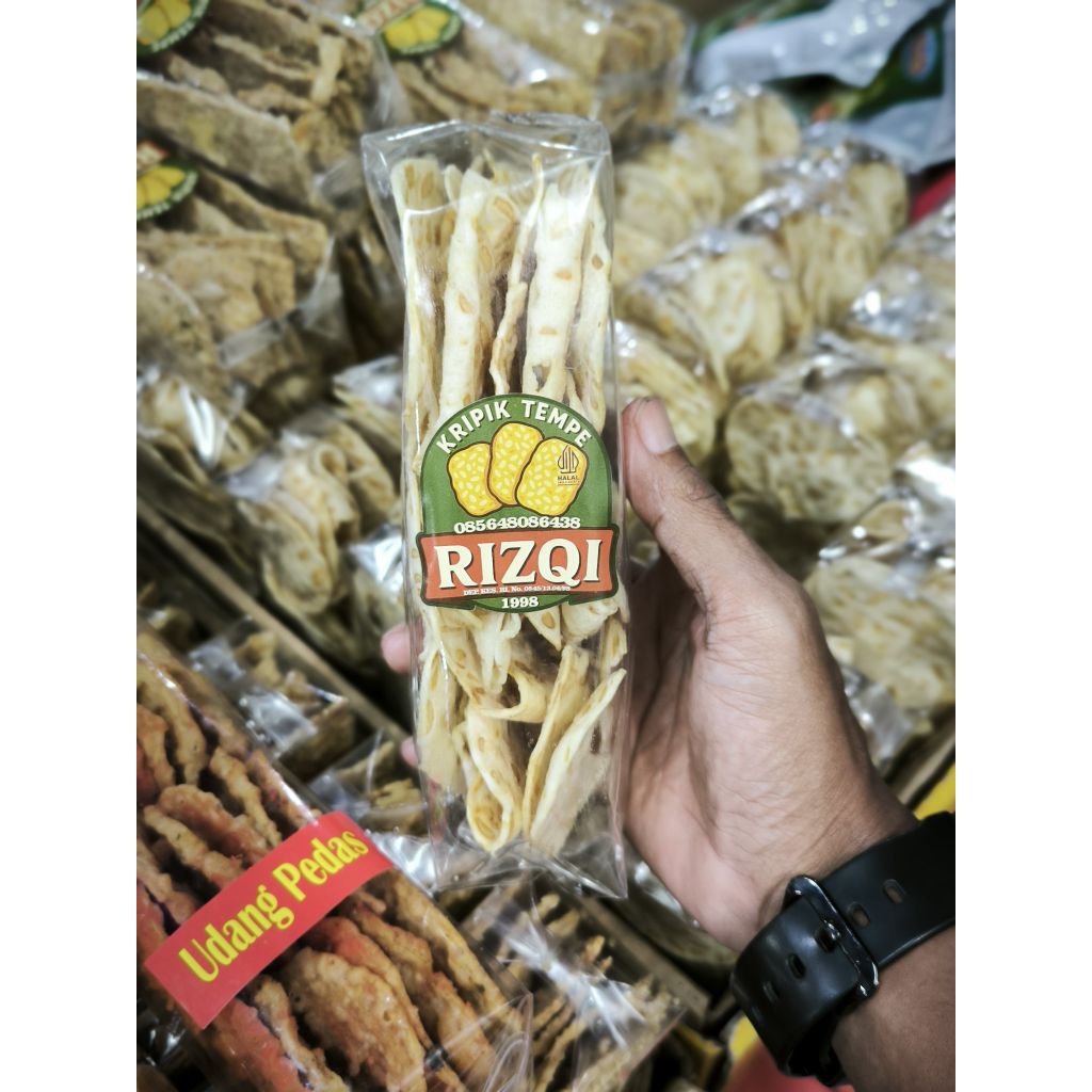 

kripik tempe RIZQI sagu