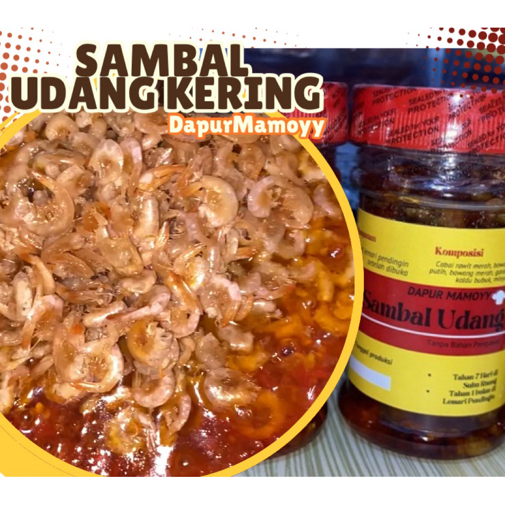 

Sambal udang kering tanpa MSG 150 gram