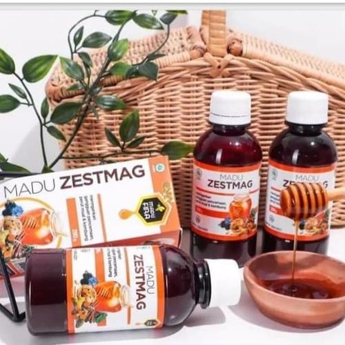 

Madu Zestmag 280gr / Maag Mual Kembung / Gas Asam Lambung / Gangguan Pencernaan / Gerg / Masuk Angin