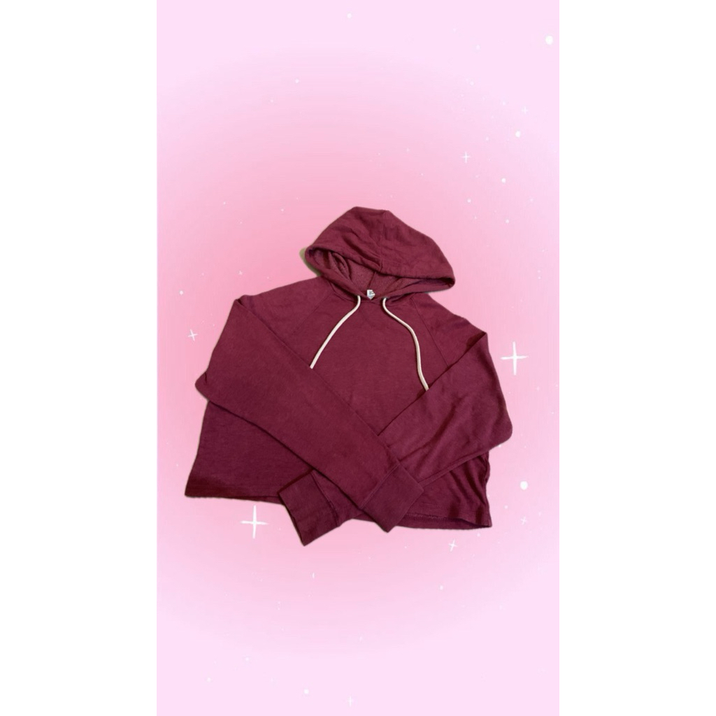 HOODIE CROP H&M