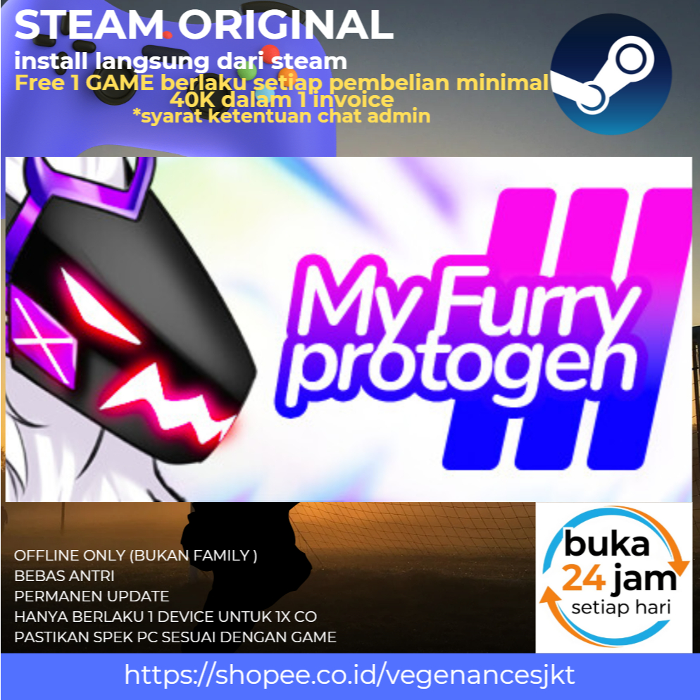 My Furry Protogen 3 Offline PC Game Original + Latest