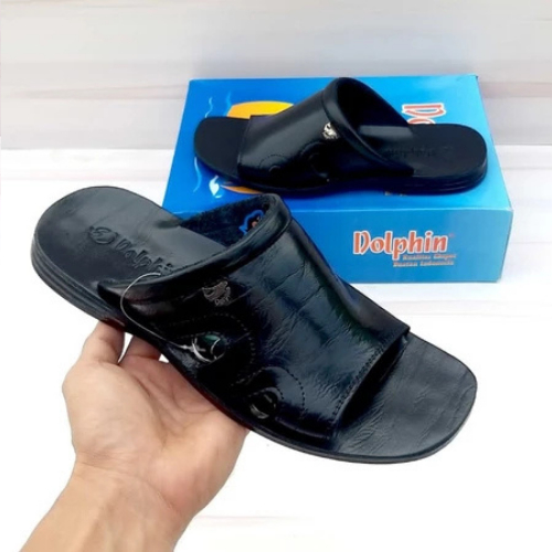Dolphin D.13 Sandal Pria Kulit Asli Original Classic Series / Sandal Dolphin Pria Original