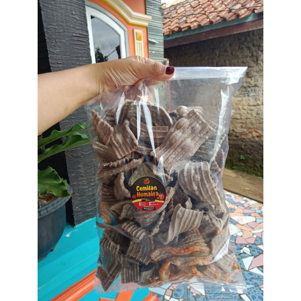 

Seblak kering kerupuk jengkol beukah