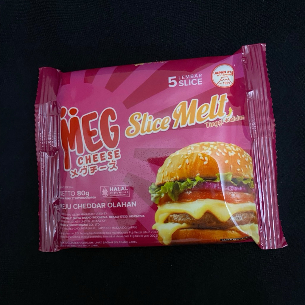 

KEJU MEG CHEESE 5 SLICE MELT CHEDDAR OLAHAN