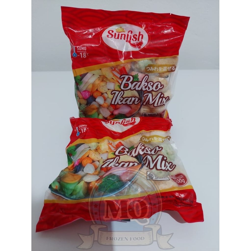

Sunfish bakso ikan mix 500gr