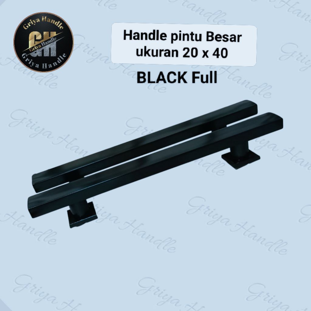 1 pasang handle pintu rumah model kotak 20 x 40 mm gagang pintu rumah untuk pintu utama/Handle pintu