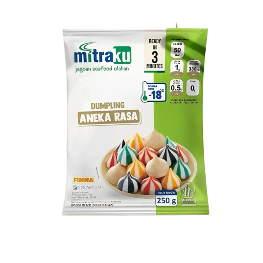 

Mitraku Dumpling Mix 250gr - Isian Suki Dumpling Ayam & Keju Meleleh