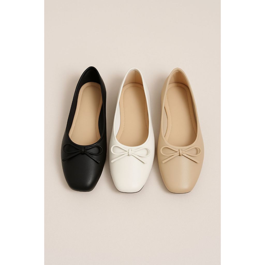 Tiara Elora - Sepatu Flat Shoes Wanita dengan desain minimalis nyaman dan cocok untuk segala aktivit