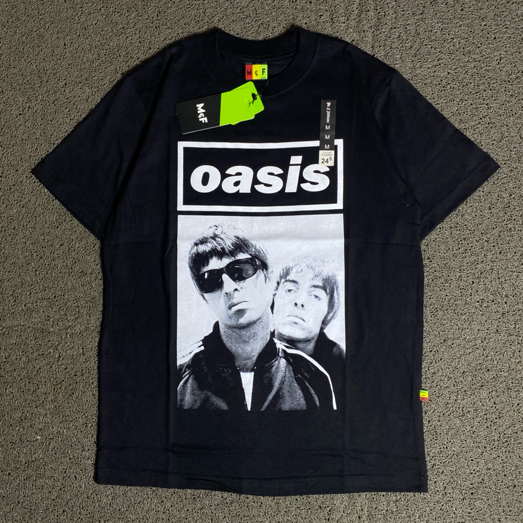 TSHIRT KAOS REGULER MCF SUPPLY CO ORIGINAL OASIS BLACK