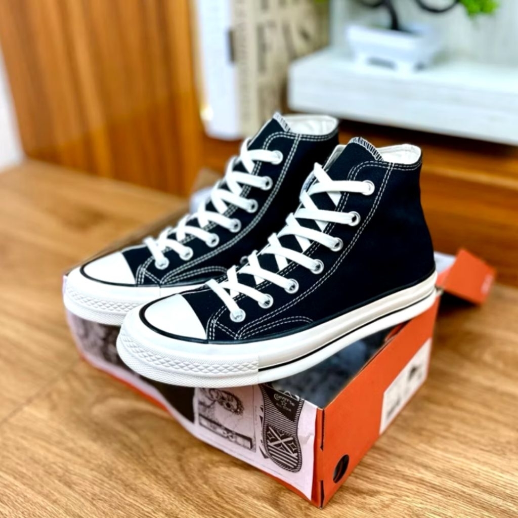 Sepatu Converse 70s Black white High/ sepatu Converse 70s hitam putih tinggi/sepatu Converse 70s