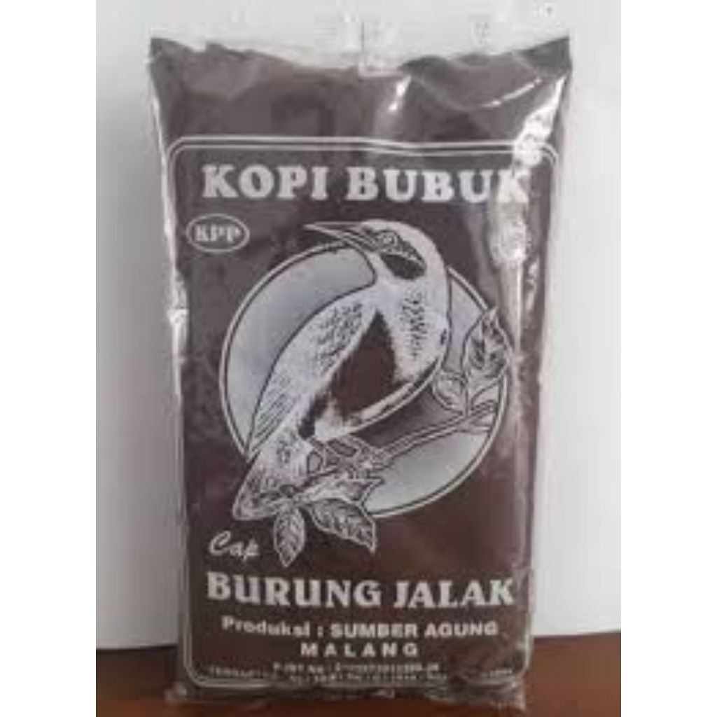 

(MURAH) 1KG Kopi Bubuk Hitam Cap Jalak Putih