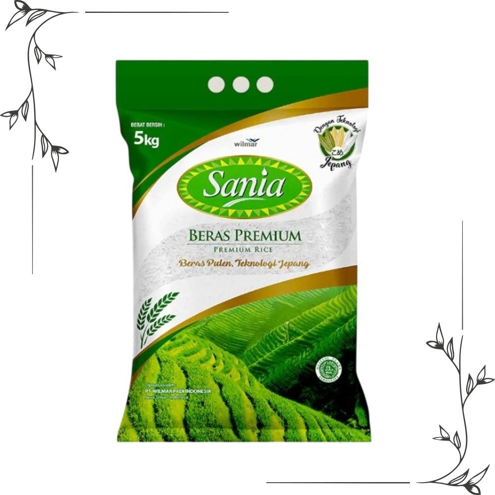 

Beras Sania 5Kg Higienis Pulen