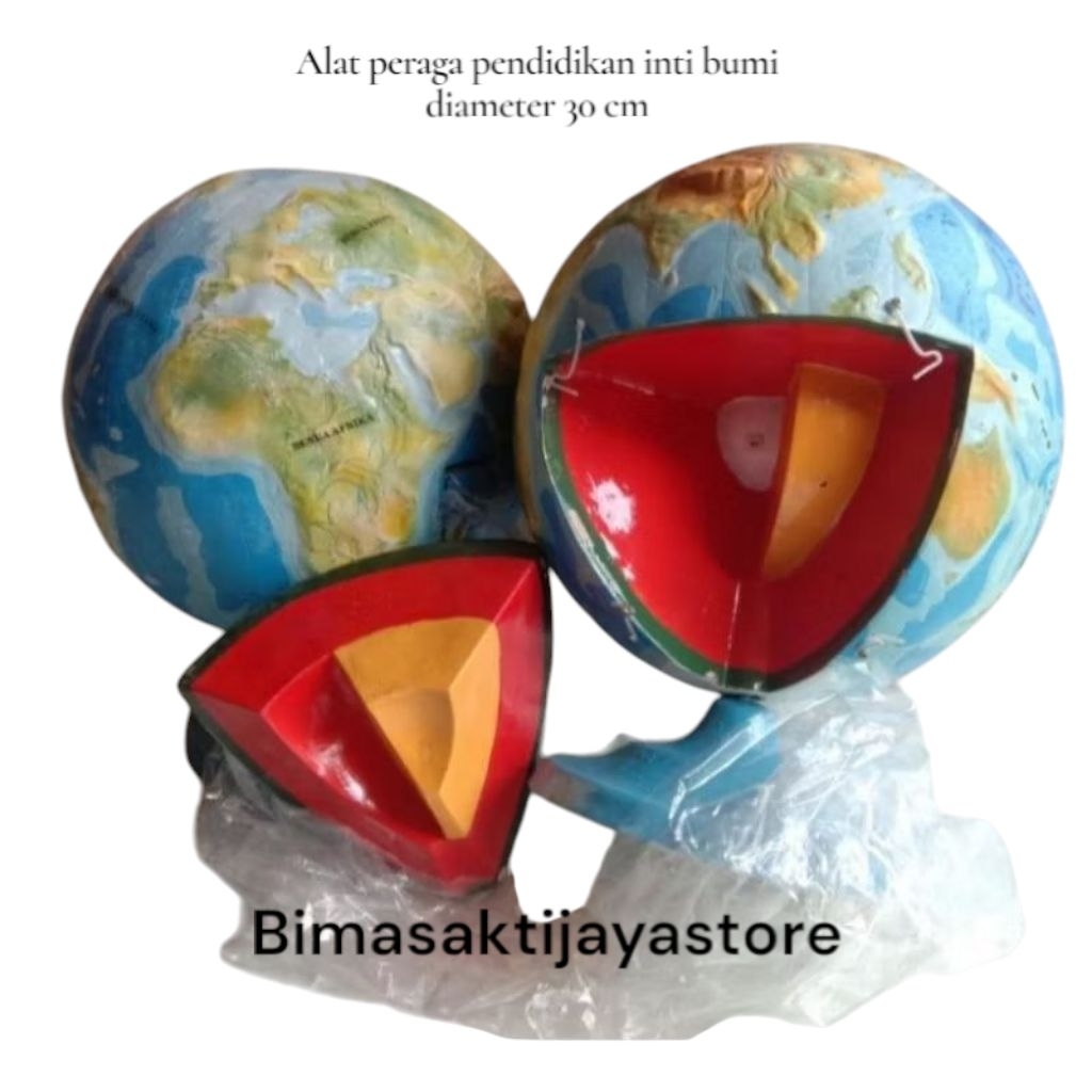 

ALAT PERAGA PENDIDIKAN INTI BUMI DIAMETER 30 CM ORIGINAL
