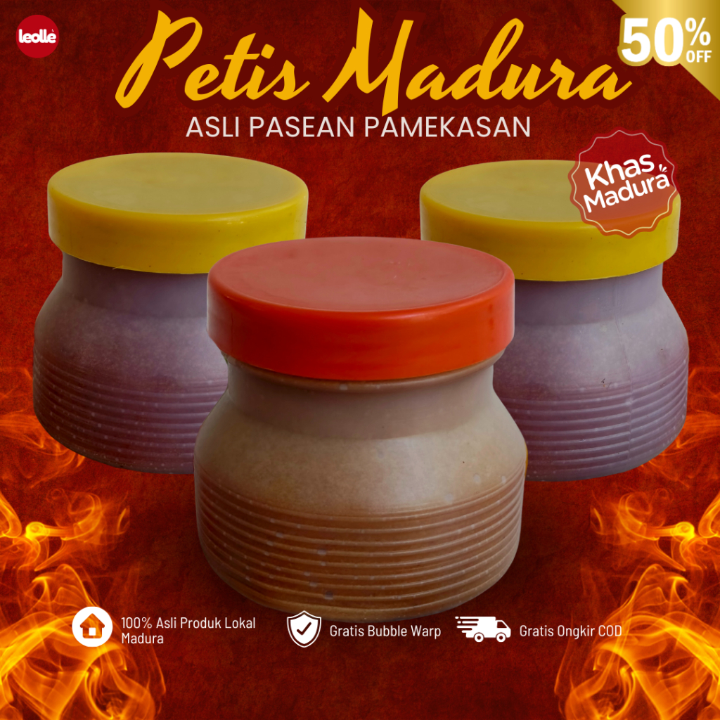 

3 PCS Petis Ikan Tuna Asli Madura Buat Rujak Bumbu Sambel Rujak Super Enak Gurih Pasean Pamekasan