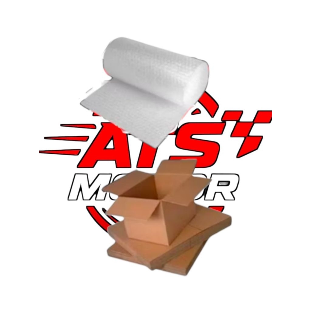 

PELINDUNG AGAR TIDAK MUDAH PECAH BUBLE WRAP+KARDUS ATS MOTOR