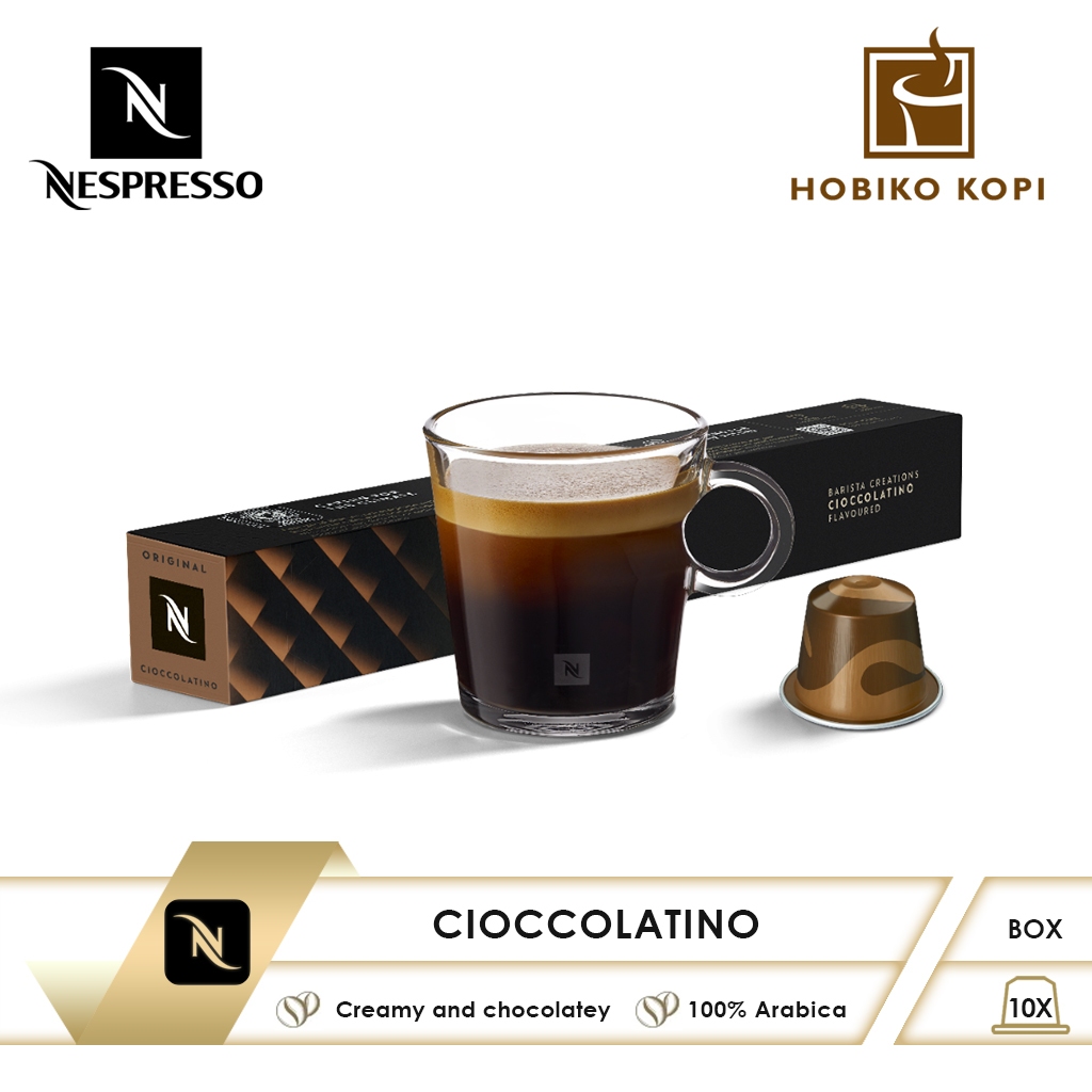 

Nespresso Cioccolatino Original 1 Box - Coffee Capsule Barista Creation For Milk