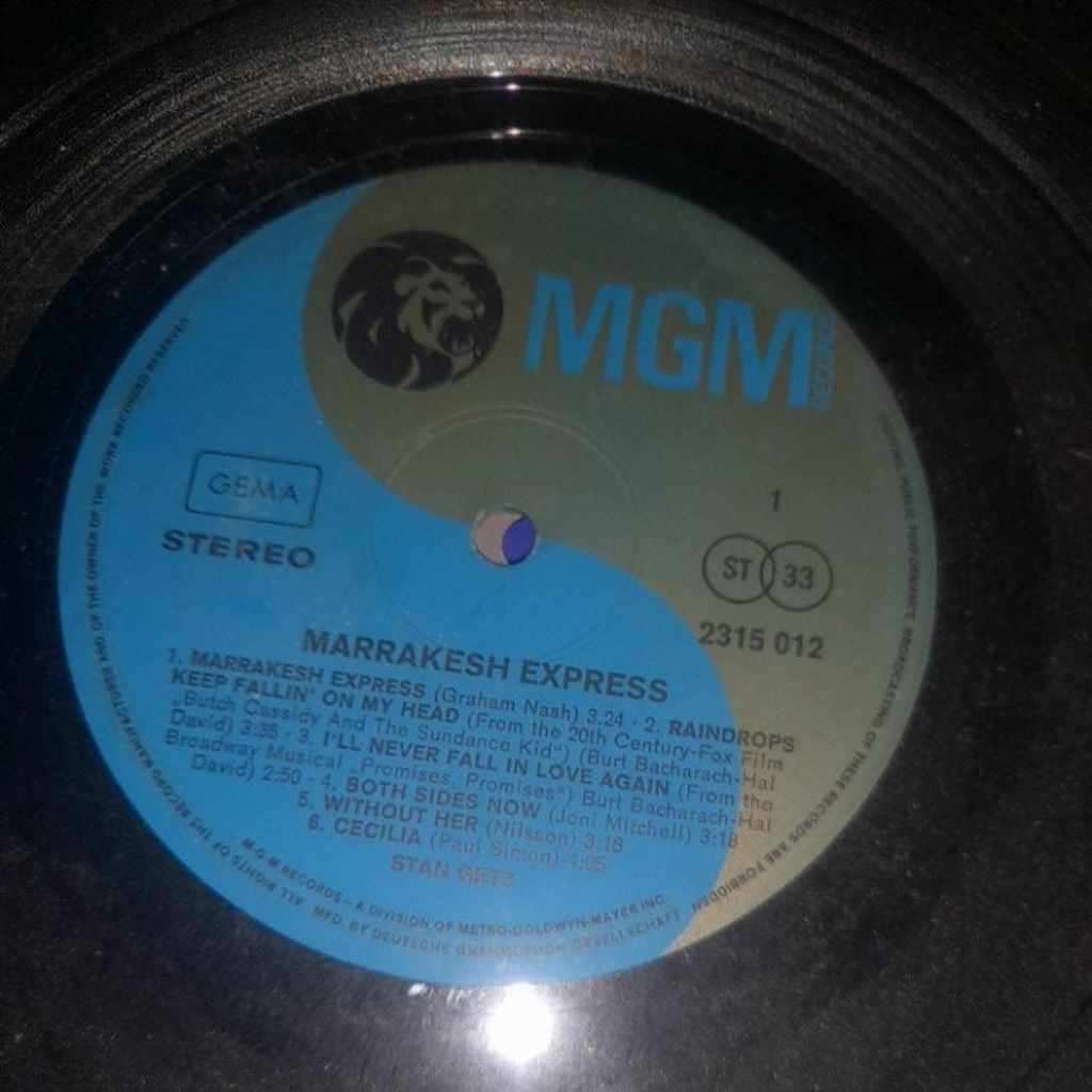 vinyl piringan hitam stan getz marrakesh express (PHAB)
