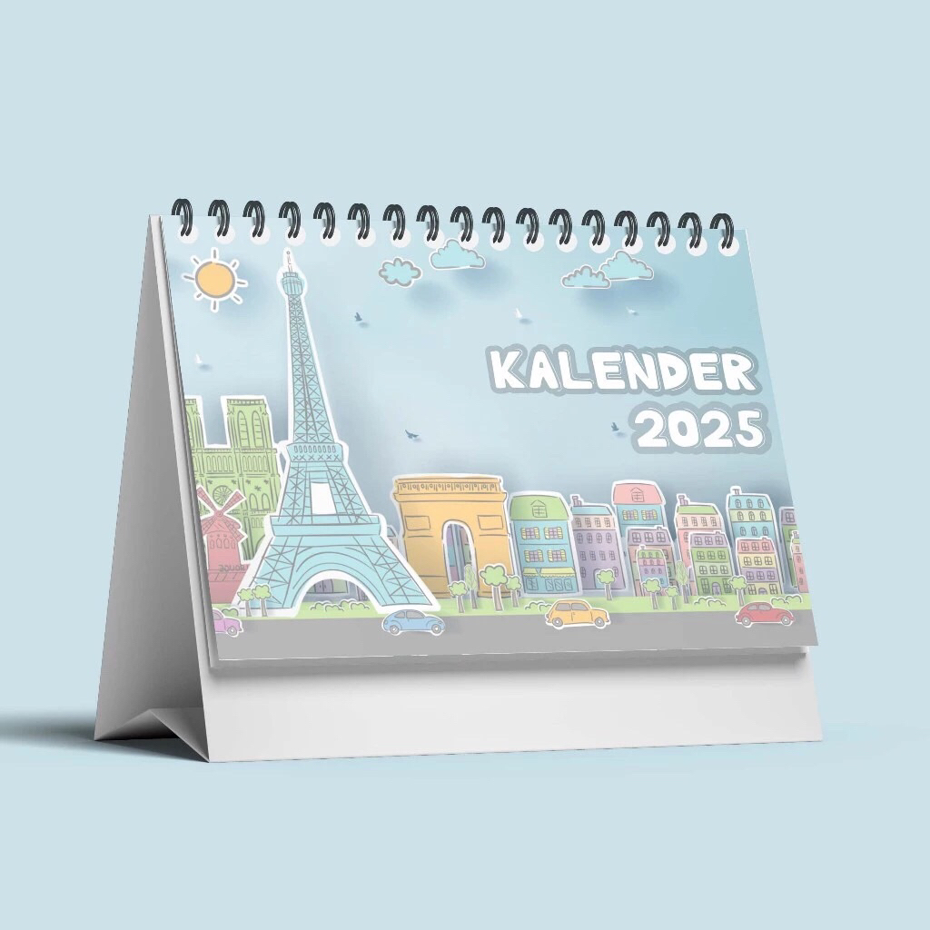

Kalender Meja Custom