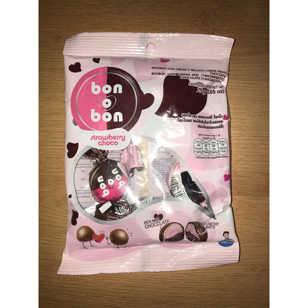 

BON O BON COKLAT THAILAND STRAWBERRY COOKIES AND CREAM