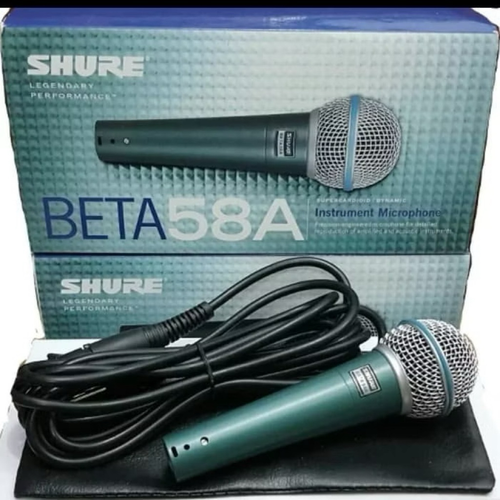 MIC SHUREES 58A- MIC SHUREES BETA 58A-MIC KABEL SHURREES BETA 58A MIC SHURREES BETA