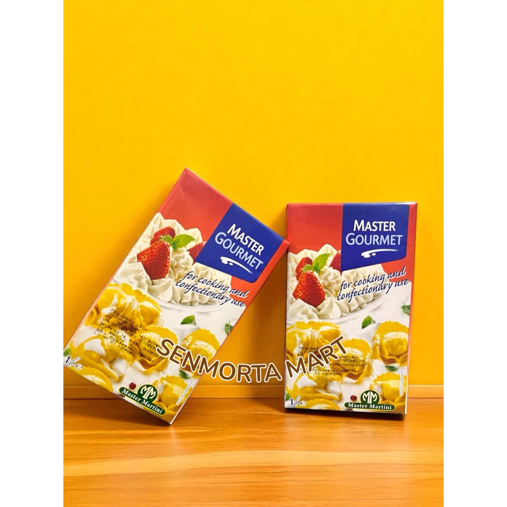 

MASTER GOURMET WHIPPING-COOKING CREAM NON-DAIRY IMPORT 1L