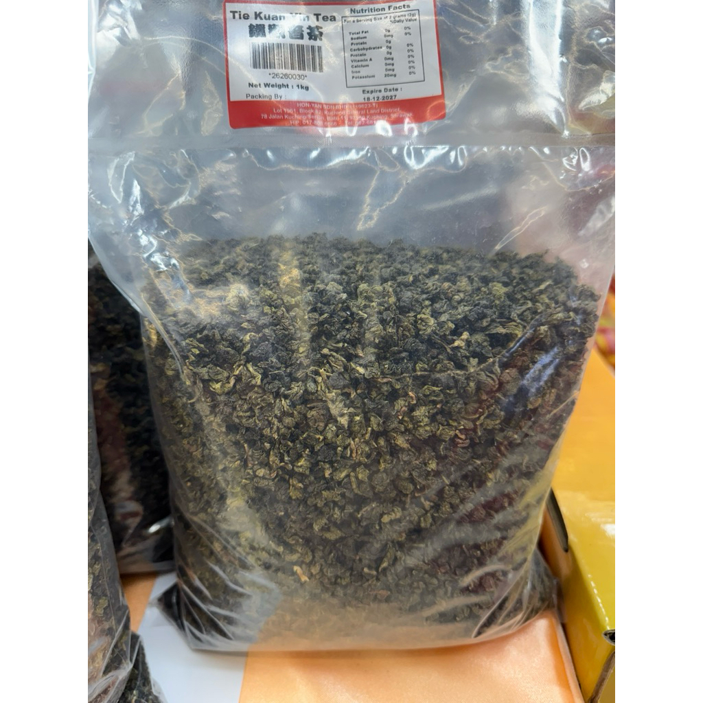 

Tie kuan yin tea kemasan 1kg / teh tiekuanyin
