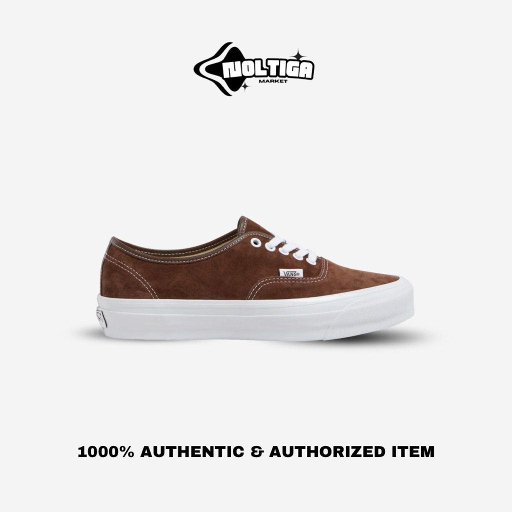 Vans Authentic Lx Reissue 44 Brown True White - 100% Original Resmi
