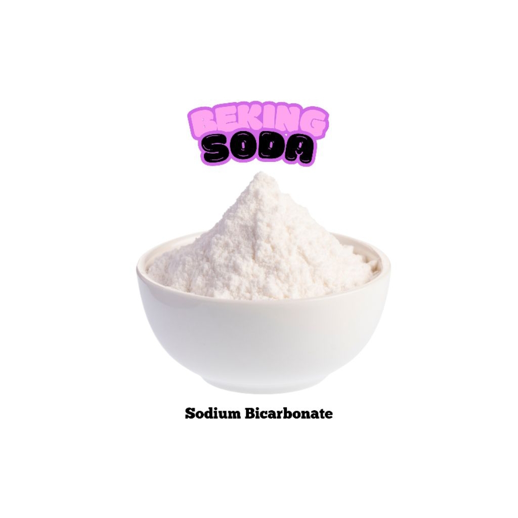 

Natrium Bicarbonate﻿ / Sodium Bicarbonate / Beking Soda / Soda Kue (100gr)