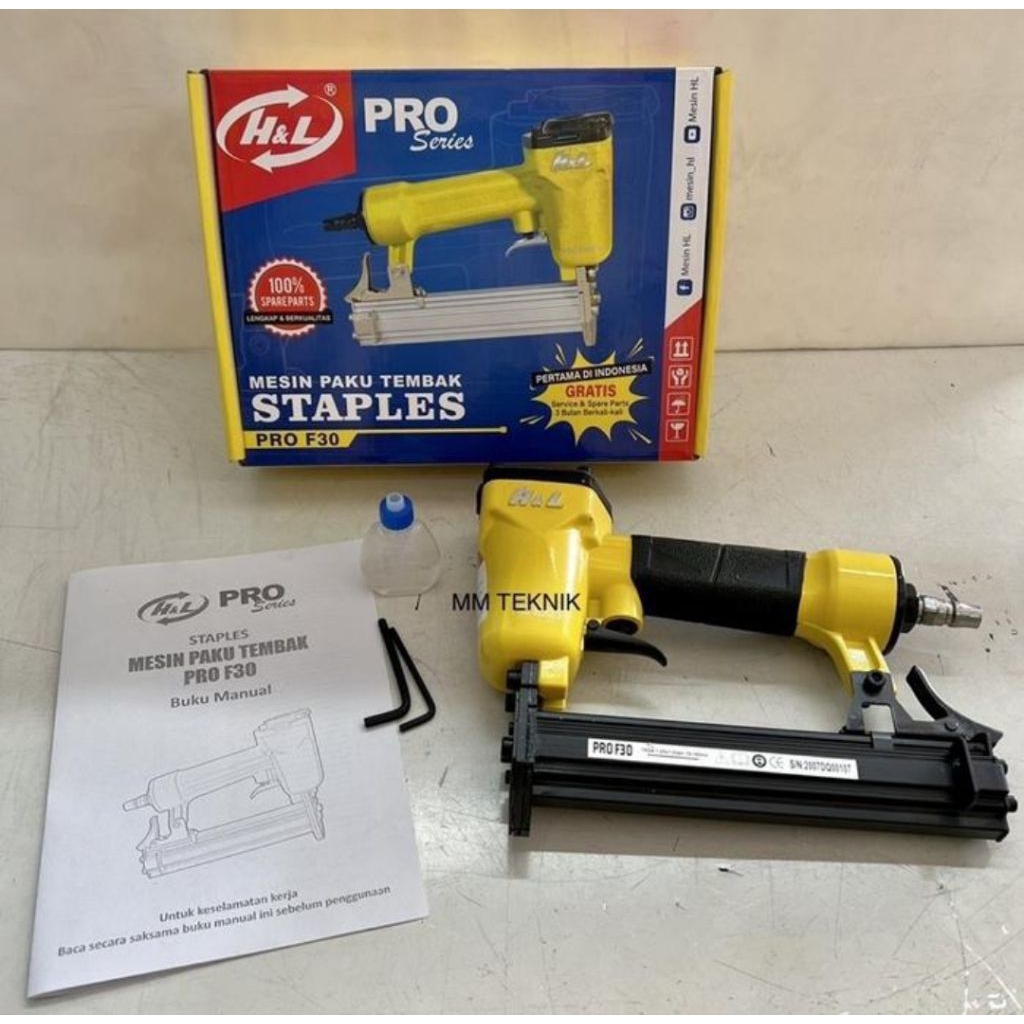 

STAPLES GUN AIR NAILER F30 MODEL I/LURUS