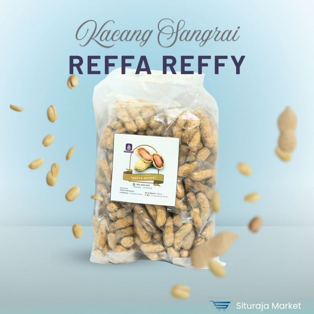 

[Suuk Sangrai Reffa Reffy] - Kacang Sangrai Renyah dan Gurih/ 20 Gr