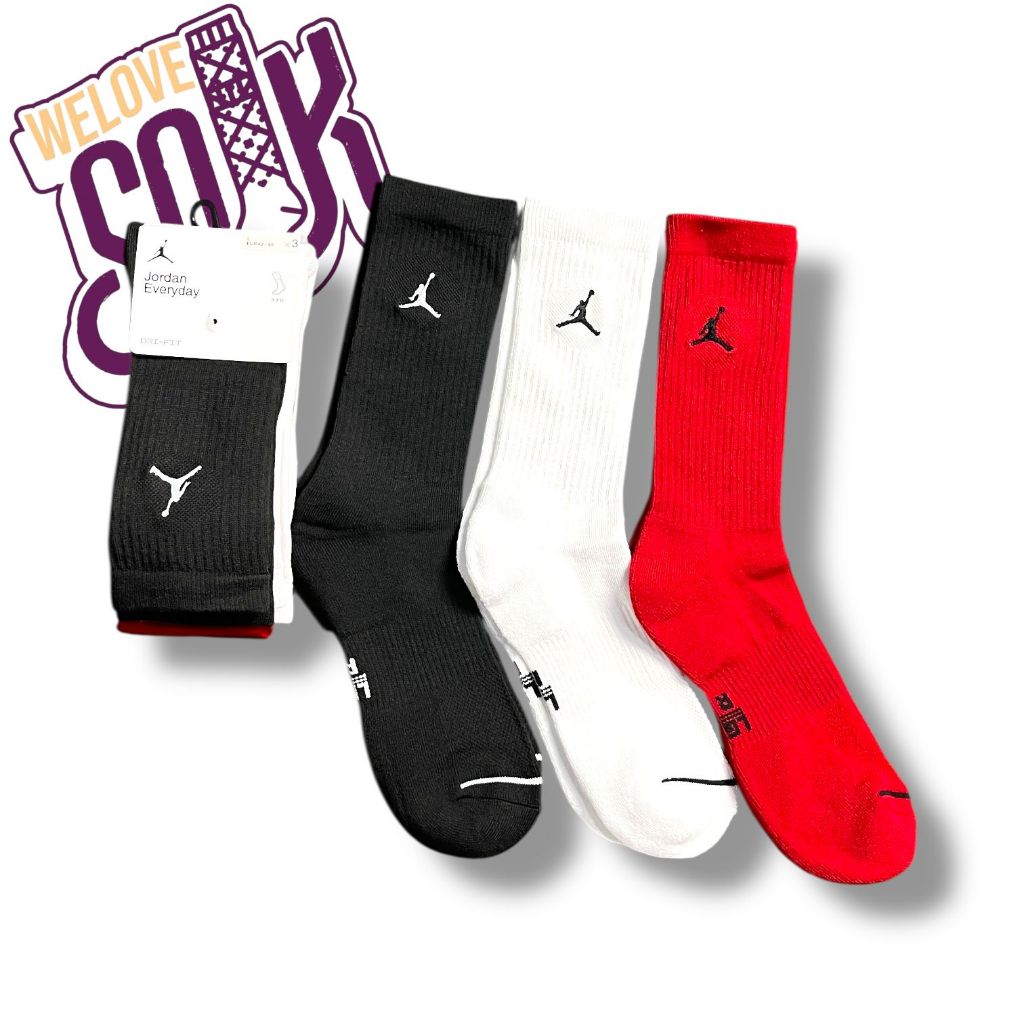 Kaos Kaki Jordan Everyday Drifit Original
