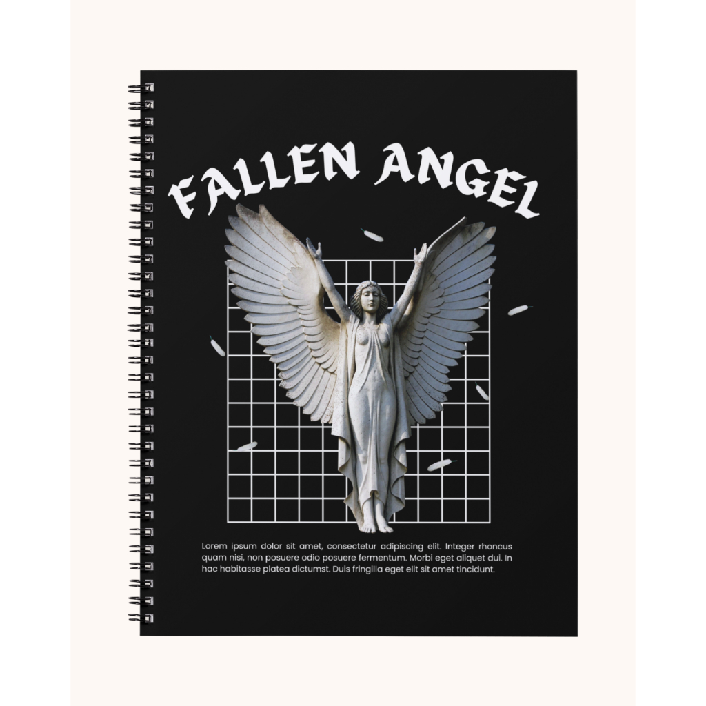 

Notebook Reflektif A5 Spiral – 50 Halaman Hitam Putih | HVS 80gsm & 100gsm – Fallen Angel