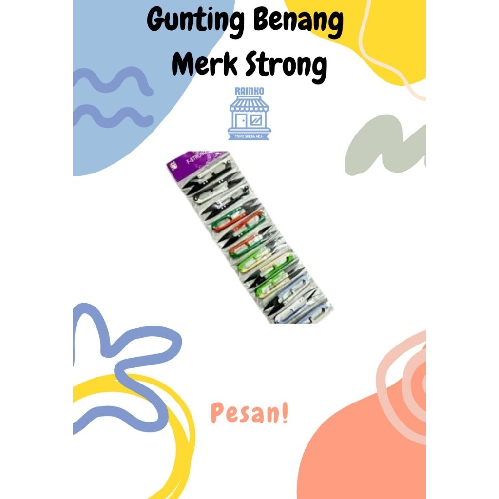 

Gunting Benang Merk Strong ( 1 Pcs )