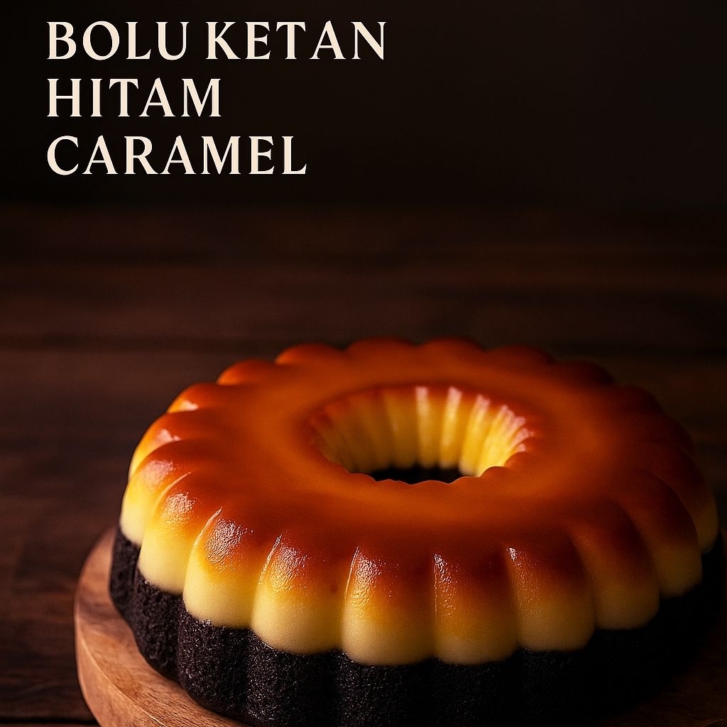 

Bolu ketan hitam caramel