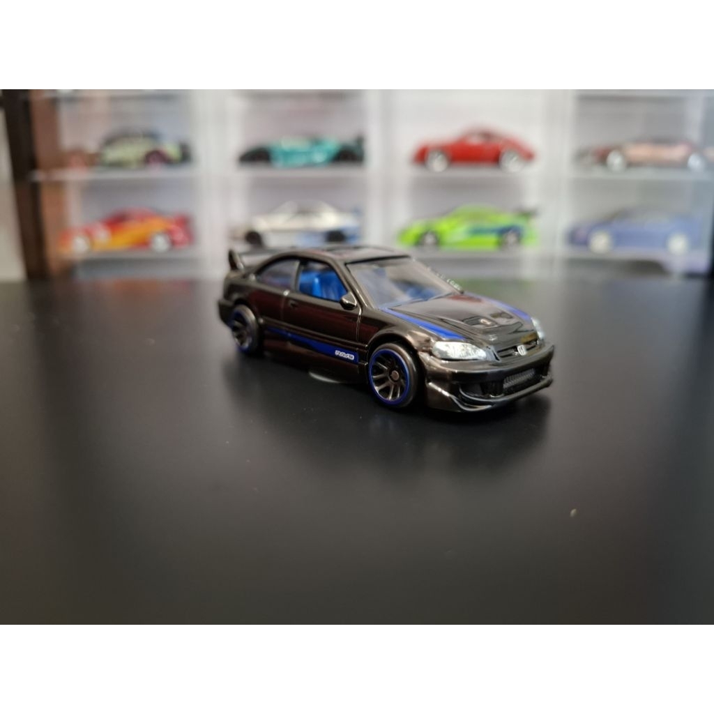 Hot Wheels Honda Civic SI Black 2025 Japanese Car Themed Multipack